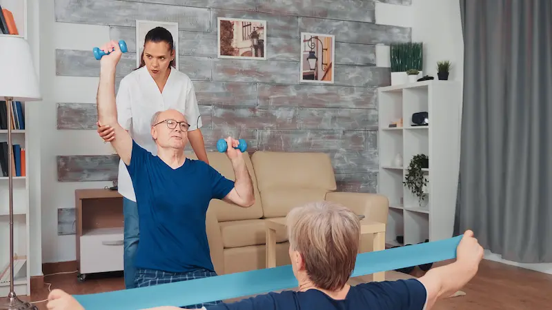 Geriatric Physiotherapy at Home – Enhancing Mobility, Balance & Independent Living session at home