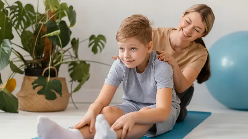 Pediatric Physiotherapy for Children – Supporting Development, Movement & Independence session at home